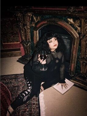 Torrid 2X Nightfall Moon Phases Full Length Whimsigoth Goth Leggings